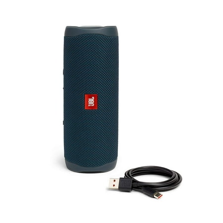 JBL - Flip 5 Portable Bluetooth Speaker - Ocean Blue
