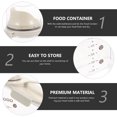 thumbnail image 2 of Cereal Storage Container Airtight Food Storage Container Large Capacity Grain Container, 2 of 8