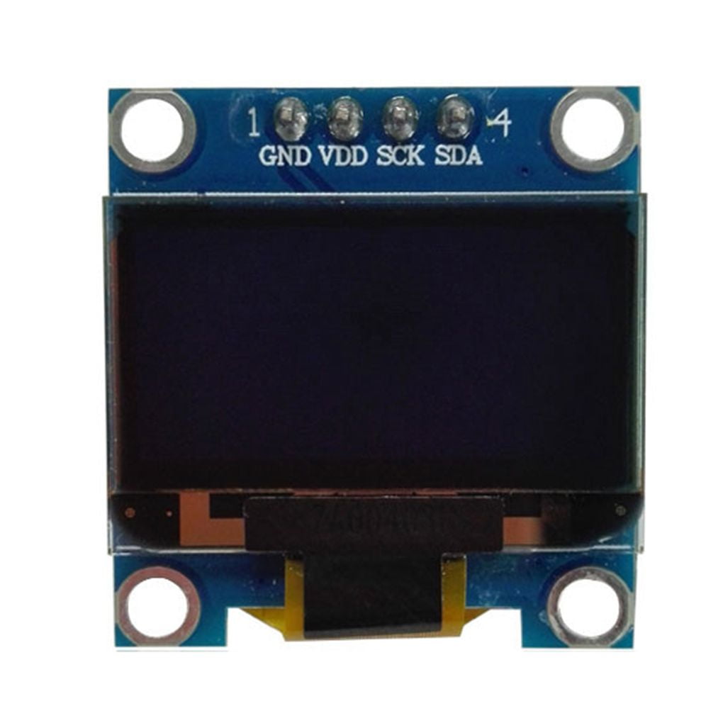 Módulo De Display LED OLED, I2C, Serial 128X64 LCD, Tela LED IIC Comunicar, SH1106, Branco E Azul Para Arduino Esp8266 Nodemcu 1 3in 10pcs - Foto 3