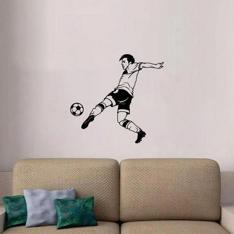 Wall Vinyl Decal Home Decor Art Sticker Football Player Sport