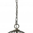 thumbnail image 5 of Aria 3-Light Oil-Rubbed Bronze Globe Pendant With Mother Of Pearl Accents, 5 of 6