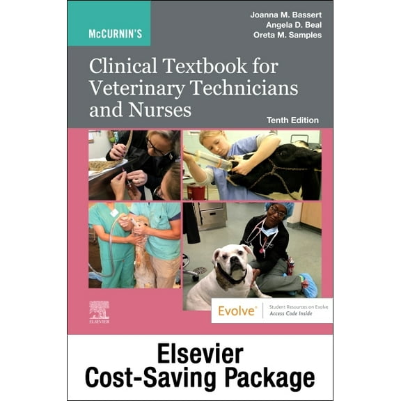 McCurnin's Clinical Textbook for Veterinary Technicians and Nurses Textbook and Workbook Package, (Paperback)