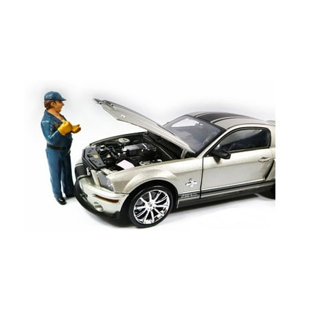 Tow Truck Driver/Operator Bill Figure For 1:18 Scale Diecast Car Models by American