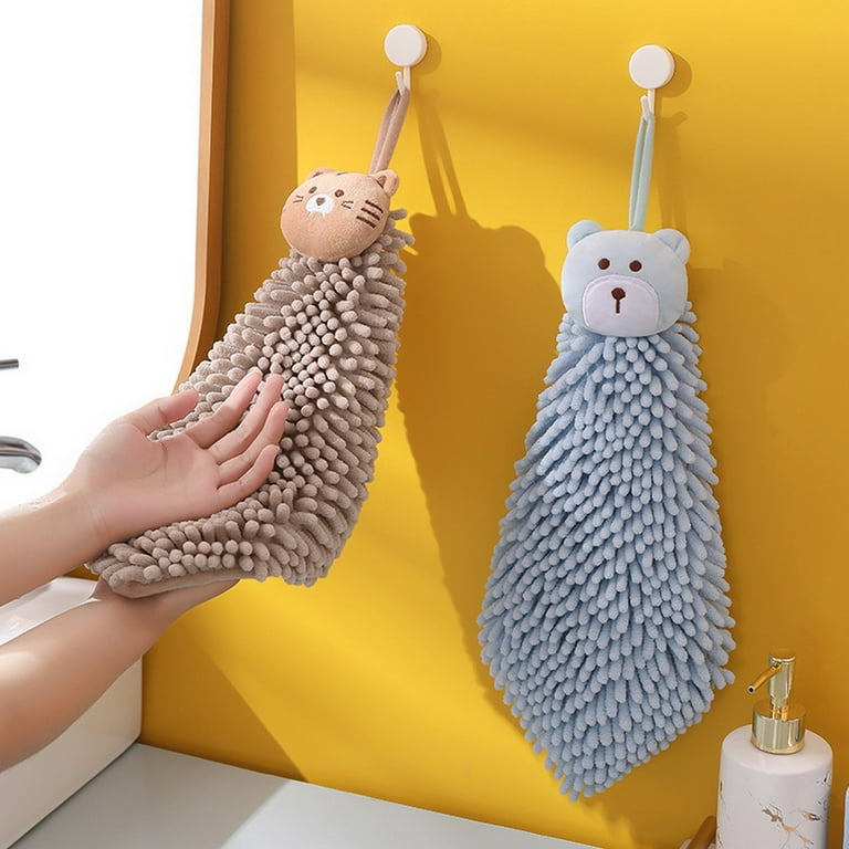 Yellow Bear Hand Towel