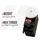 Hitec RCD Inc Mega 1/4 Scale Servo HS-805BB Universal HRC31805S Servos