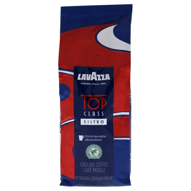 Top Class Filtro Medium Roast Ground Coffee by Lavazza for 8 oz