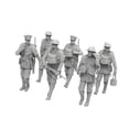 thumbnail image 3 of Runquan 6 Pcs Figurines de Soldat Modèles Miniatures pour Scène Miniature 3cm de Haut, 3 of 8