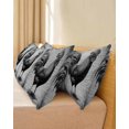 thumbnail image 4 of Grey Retro Rooster Body Pillow Cover 20 x 54 Inch Decorative Pillow Cover Farmhouse Vintage Country Animal Lumbar Pillowcase Seasonal Rectangle Cushion Case for Couch Sofa Bed Living Room, 4 of 7