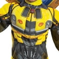 thumbnail image 4 of Boys Size (3T-4T) Bumblebee Classic Muscle Halloween Toddler Costume Transformers Rise of the Beasts Movie, Disguise, 4 of 7