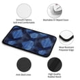 thumbnail image 5 of Car Handrails Box Pad 12.6 X 7.5 In Waterproof Non-Slip Wear-Resisting Durable Breathable Strong Tensile And Tensile Stretch Argyle Plaid Doderblue_3, 5 of 7