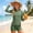 Army Green, variant on Cethrio Girls' Rash Guard Swimsuits, 2 Piece Surfing Beach Long Sleeve Kids' Swimwear Bathing Suit Pink Size 12
