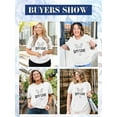 thumbnail image 6 of XCHQRTI Women Happy Easter Shirts Short Sleeves Plus Size T shirt Tops, 6 of 9