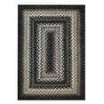 thumbnail image 6 of Yesurprise 5*7 Washable Area Rugs - Braided Printed Area Rugs, Modern Indoor Floor Carpet, Rustic Accent Area Rugs, Low Pile Non-Slip Area Rugs for Living Room Bedroom, Black, 6 of 7