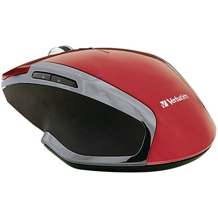 UPC: 0023942990185 | Verbatim 99018 Wireless Notebook 6-Button Deluxe Blue LED Mouse (Red)