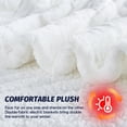 thumbnail image 2 of PMONPA Electric Heated Blanket, 51"x61" Heating Blanket for Adult, Soft Flannel & Sherpa, 10 Heating Levels & 1-8 Hours Auto off, White, 2 of 8