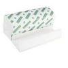 green plus c-fold towels, 10 1/8quot; x 13quot;, white, 150 sheets/pack, 16 packs/carton