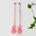 thumbnail image 1 of Back Scrubber, Long Handle Shower Brush Soft Bristle  Guitar Shape  for, 1 of 8