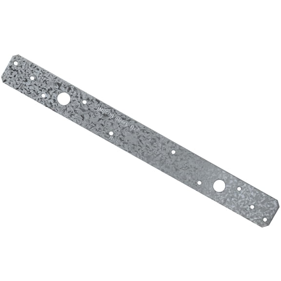 Simpson Strong-Tie 5060363 12 x 1.25 in. 18 Gauge Galvanized Steel Strap