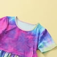 thumbnail image 4 of Spring Savings Clearance Lindreshi Baby Girl Dresses Clearance Toddler Baby Kids Girls Tie Dyed Dress Princess Dresses Casual Clothes, 4 of 8