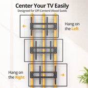 MountLiving Heavy Duty Fixed TV Mount for 42 to 120 inch Flat TVs, Low Profile TV Wall Mount Holds… — $29.91 (30% off)