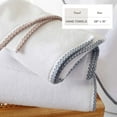 thumbnail image 6 of Boho-Inspired Border Quick-Dry Cotton 6 Pack Hand Towel Set, 6 of 6
