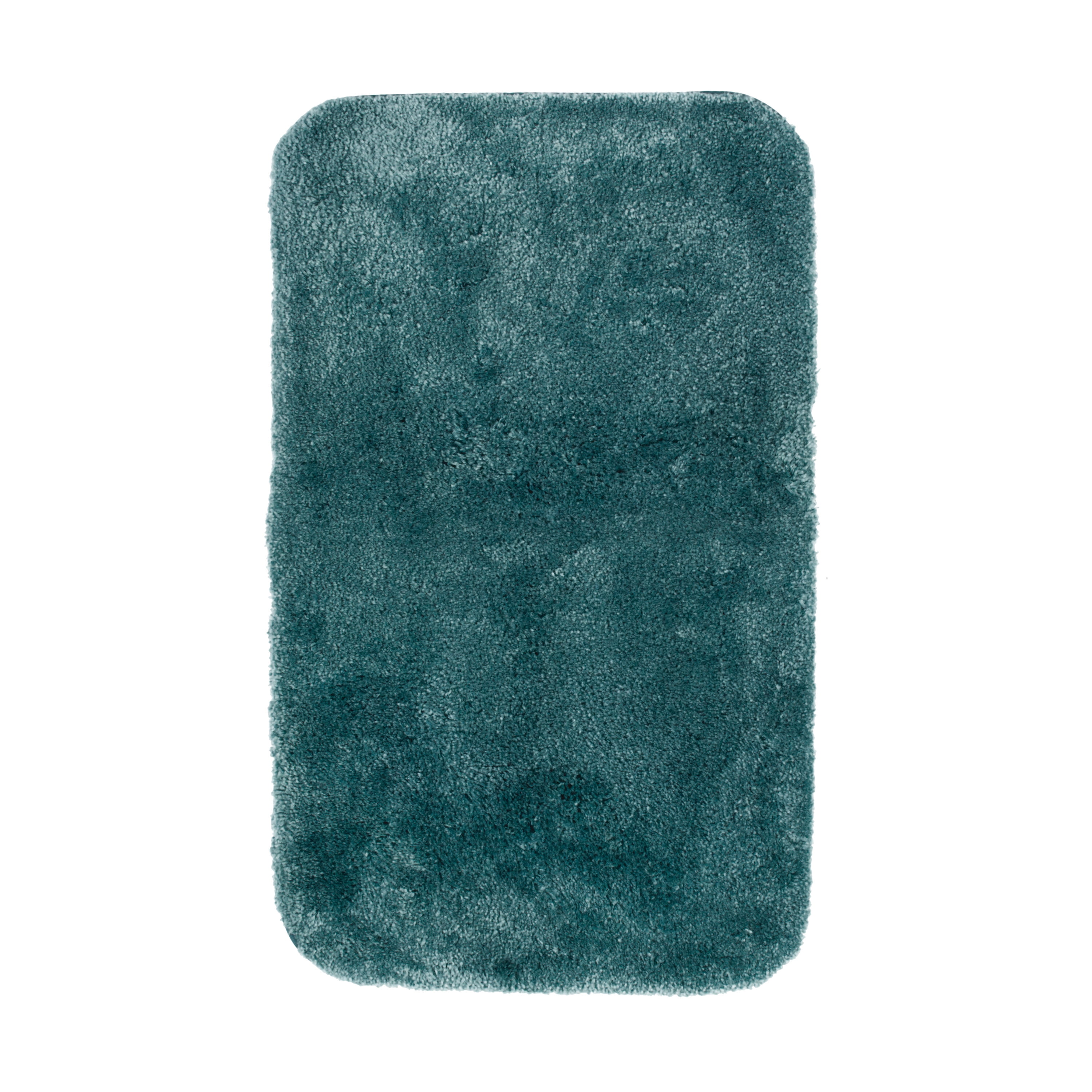 Mohawk Home Royal Bath Rug Persian Blue, 1'5"x2', Teal
