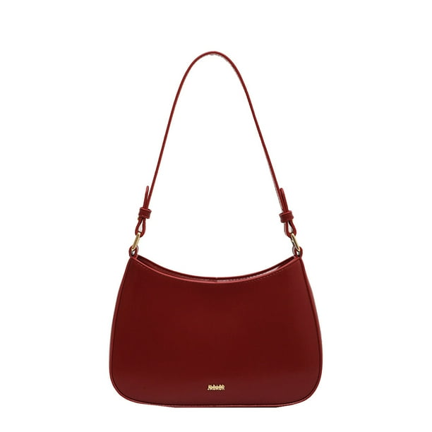 Bolso Mujer Bolso De Hombro Para Mujer Elegante, PU Rosa