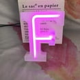 thumbnail image 2 of WE Neon Sign, Neon Alphabet Light Light Up LED Letters Lights Light Up Marquee Letters Lights Battery USB Pink, 2 of 4