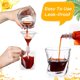 thumbnail image 3 of 100 bolsas de plástico para bebidas desechables, bolsas de jugo transparentes, salsa a prueba de fugas, bolsas con exprimidor para viajes (48 ml), 3 of 5