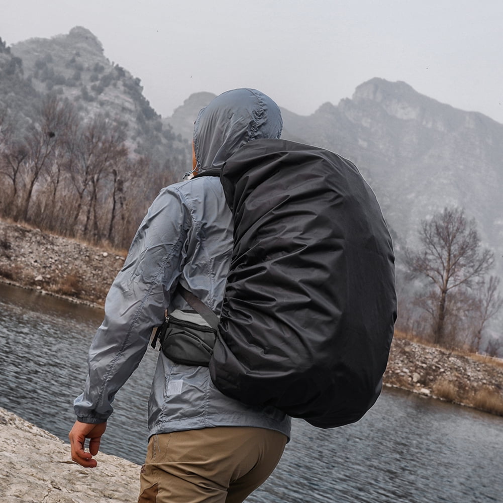 XXL 30-75L Waterproof Backpack Rain Cover Outdoor Climbing Bag Raincover 