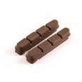 thumbnail image 1 of Clarks 52mm Replacement Bike Brake Pads For Carbon Rims Brown, 1 of 1