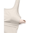 thumbnail image 5 of Top Corto de Tirantes CRZ YOGA de Canalé con Escote Redondo Blanco S, 5 of 5