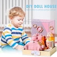 thumbnail image 3 of Maison de Poupée DIY Kit de Meubles Miniatures en Bois Jouets Éducatifs (3), 3 of 4
