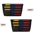 thumbnail image 2 of America Venezuelan Flag Purse Organizer Handbags Totes Leather Zipper Printing Bag For Women Travel Toiletry Bag, 2 of 7