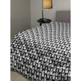thumbnail image 2 of Animal Print Down Alternative Comforter, Little French Bulldog Puppies Inside Coffee Cups Dog Paws Pet Love, Microfiber Quilt for All Season, 5 Sizes, Charcoal Grey White, by Ambesonne, 2 of 3