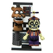 Five Nights at Freddy's Micro Construction Set Action Figures, Multicolor, 0.5oz