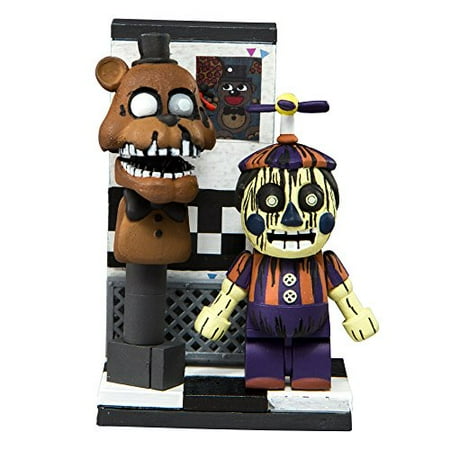Five Nights at Freddy's Micro Construction Set Action Figures, Multicolor, 0.5oz