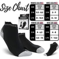 thumbnail image 5 of Compression Running Socks for Men & Women - Best Low Cut No Show Athletic Socks for Stamina Circulation & Recovery, 5 of 5