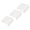 White, variant on YAHHU 3 PCS Small Security Cameras Wall Shelf with Cable Clips Tapes Acrylic Waterproof Drill Free Adhesive Floating Shelves Black (5.9 inches / 15 cm)