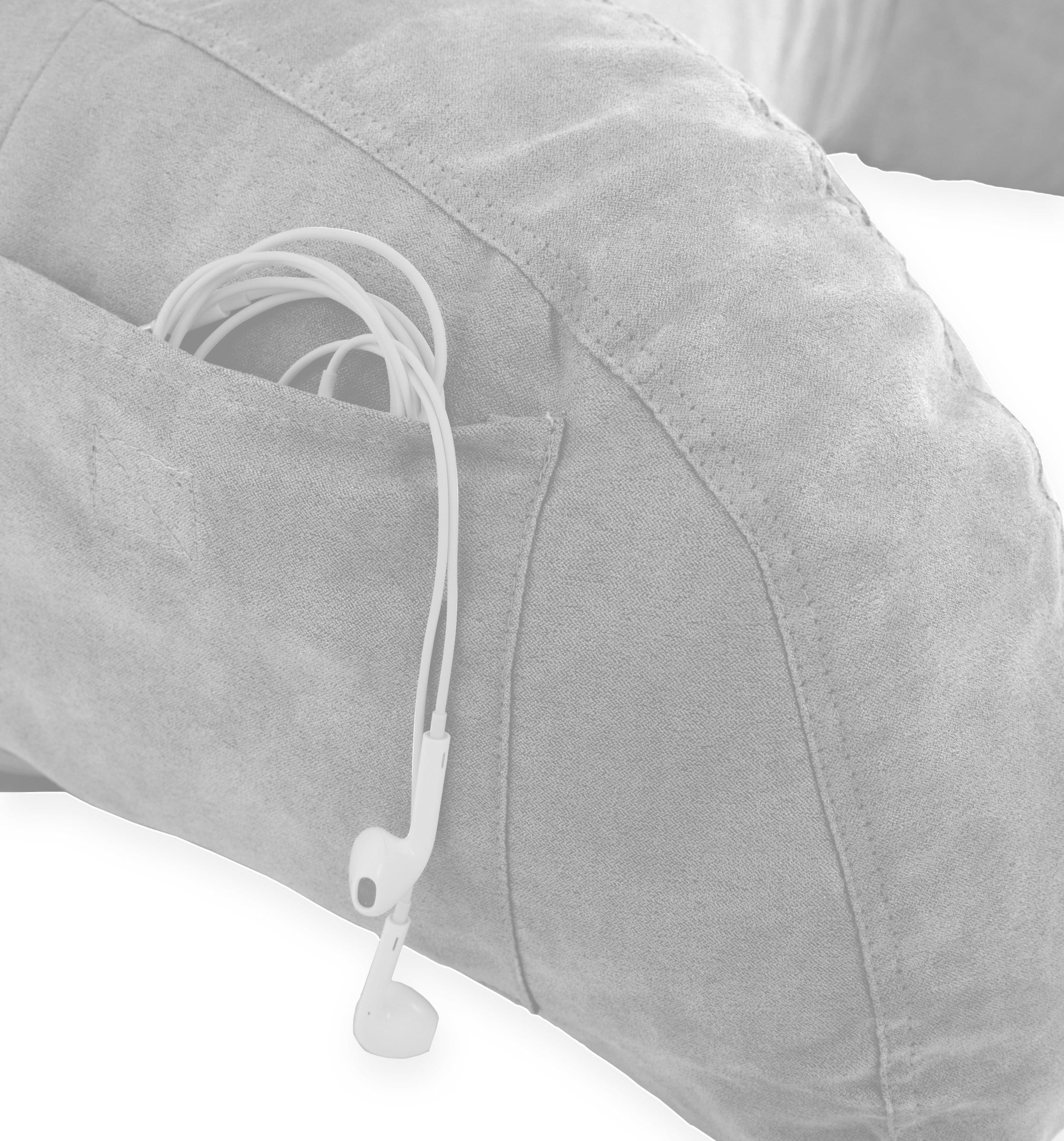 Deluxe Comfort Microsuede Throw Pillows, 18 x