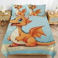 thumbnail image 2 of Cute Dragon Baby Bedding Set with Zipper Closure for Girls & Boys, 2 of 6