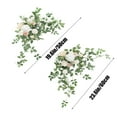 thumbnail image 3 of Big Savings! Simulation Flower Chair Back Flower Arch Flower 2 Piece Set Wedding Table Flower Festival Banquet Indoor Room Sales Today Clearance!, 3 of 6