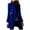 Blue, variant on Womens Fall Jacket, Women's Winter Double Wool Coat Elegant Collared Wool Blend Trench Coat, Quilted Jacket for Women(Wine,S)
