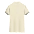 thumbnail image 6 of Kilaqueen Golf Shirts for Women 3 Buttons Collared Short Sleeve Shirts Quick Dry Casual Work Athletic Tennis Tops, 6 of 6