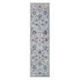 thumbnail image 4 of Naar Marfi 2X8 Area Rug, Blue/Silver Oriental, Non-Slip and Non-Shedding Area Rugs for Home Bedroom, Kitchen Floor, Bathroom, Dining and Office, 4 of 9