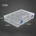 thumbnail image 1 of Boîte de Rangement en Plastique à Compartiments Réglables 6-10 Grilles Étui à Vis Organisateur, 1 of 7