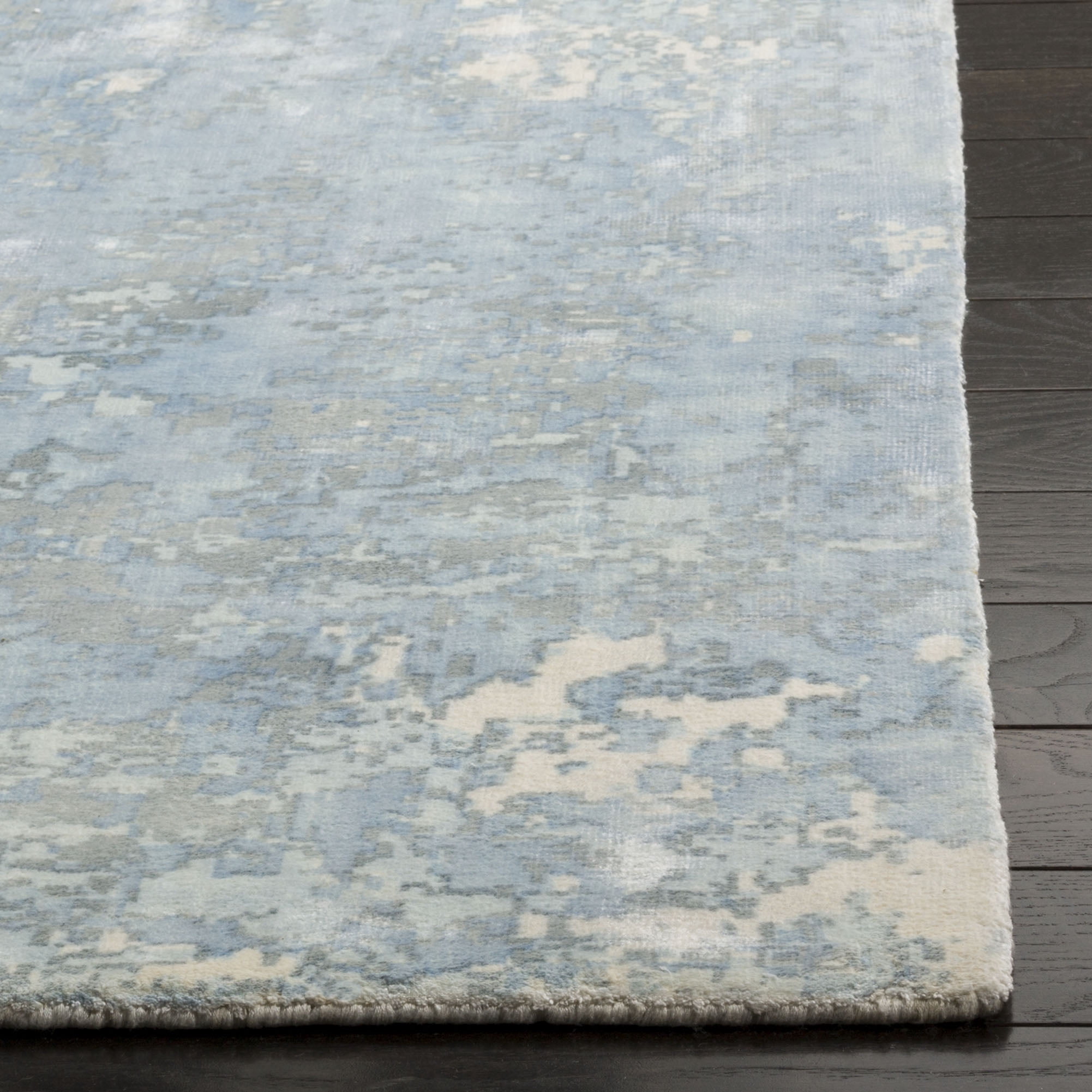 SAFAVIEH Mirage Jeanette Abstract Area Rug, Aqua, 5' x 8'