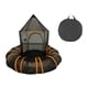 thumbnail image 1 of Tienda de juegos para gatos y túnel, juguete interactivo, portátil para gatos y kits de túnel, casa para gatos con túnel para hámster, 1 of 9