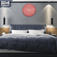 thumbnail image 4 of Reloj Análogo de Pared Plástico Clásico con Cuarzo rosa, 4 of 7