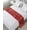 Red, variant on Bed Runner Scarf for Twin Size Bed, Navy Blue Snowflake Christmas Beds Scarf Throws for Foot of Bedding, Xmas Snowflake Decorative Beds Runners for Bedroom Guestroom, 71"x20"